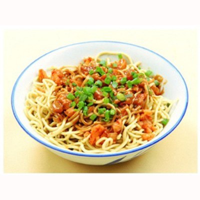 一町食品厂家直销500g日式拉面保鲜湿面条袋装半干面汤底热干面图3