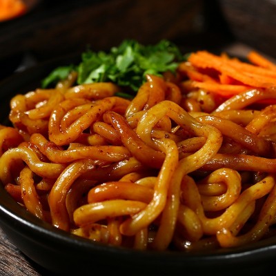 一町乌冬面整箱批发30包送牛肉酱港式速食干拌面带xo海鲜酱面条图3