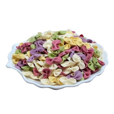 厂家现货无添加蝴蝶五彩大蝴蝶288g小蝴蝶318g一件代发蔬菜蝴蝶面图3