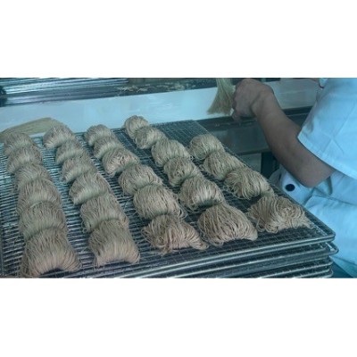 来来 手工虾子面1200g广东特色非油炸港式虾籽细面拌面捞面汤面图3