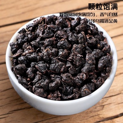 黑乌龙茶茶叶正宗油切纯正冷泡炭培浓香型高山黑乌龙罐装250g图2