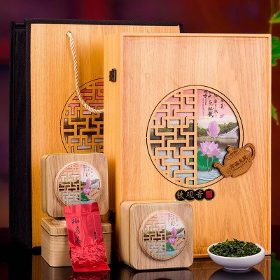 铁观音茶叶礼盒装清香型2025新茶铁观音乌龙茶250g