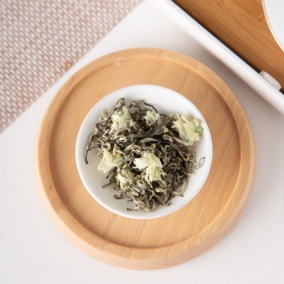 [兰妃茶】雪竹青针红茶绿茶浓香型兰妃茶茉莉银针散装针茶叶冷泡茶图5