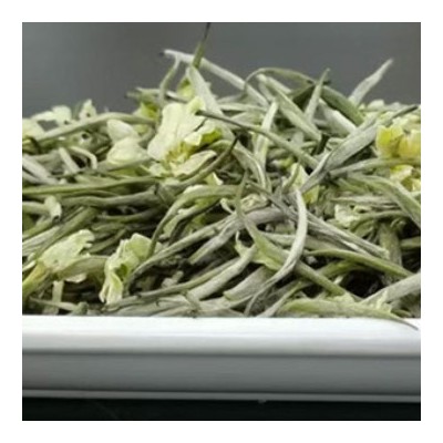 [兰妃茶】雪竹青针红茶绿茶浓香型兰妃茶茉莉银针散装针茶叶冷泡茶