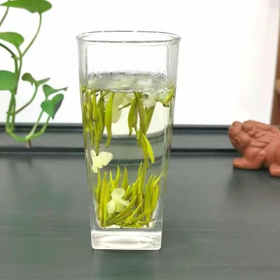 [兰妃茶】雪竹青针红茶绿茶浓香型兰妃茶茉莉银针散装针茶叶冷泡茶图2