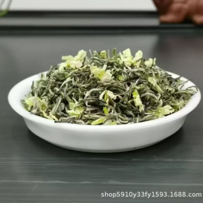 茉莉花茶散装2025新茶茉莉绿茶飘雪产地货源花果茶浓香型花茶养生