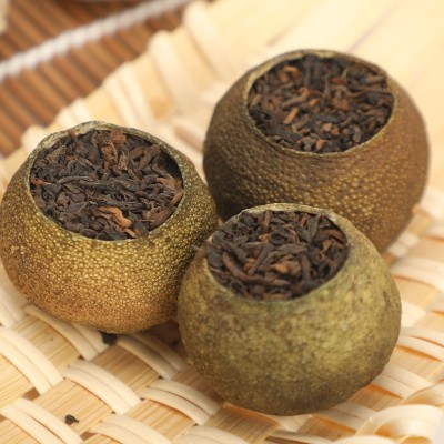 新会小青柑500g 选用普洱茶天马1号老茶熟茶 耐泡送礼实惠优选图2