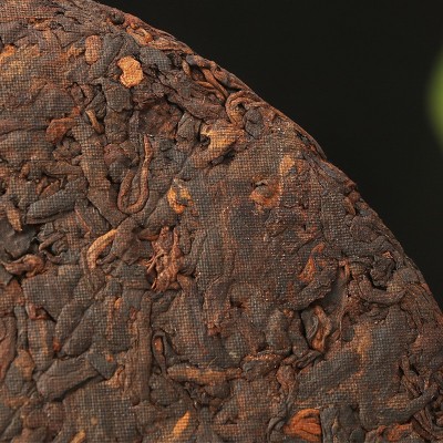 严选普洱茶叶 15年勐海陈年一口料 古树陈韵357g云南七子饼熟普图3