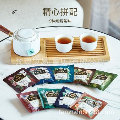 茶里chali红茶绿茶茉莉普洱酒店商务专用独立包装三角包茶包 批发图4