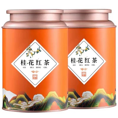 桂花红茶乌龙茶正山新茶小种铁观音茶叶组合罐装礼盒装茶批发代发图5