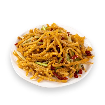 【华贵】芝麻藕条300g 洪湖莲藕私房菜 油炸藕条藕丝餐饮家用小食图5