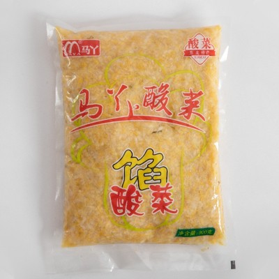 马丫东北酸菜农家特产大缸腌制酸白菜袋装酸菜馅包饺子900g馅图2