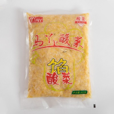 马丫东北酸菜农家特产大缸腌制酸白菜袋装酸菜馅包饺子900g馅图3