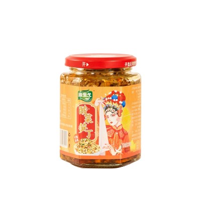 源生弋酸菜笋丁即食农家下饭菜佐餐拌面夹馍香辣开胃吃货们的美食图5