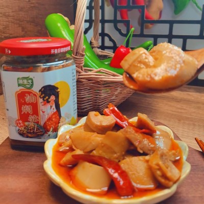 源生弋油焖笋即食玻璃罐装餐饮食材批发代发农家下饭菜江西特产图4