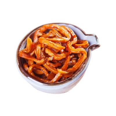 500g/瓶龙老师香辣木瓜丝干木瓜条酱菜下饭菜木瓜丁开胃菜下饭菜图4