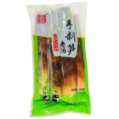 即食手撕笋500g袋装泡椒香辣味手剥笋竹笋尖手扒笋网红零食图5