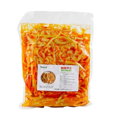 【商用】莫白头竹笋丝新鲜嫩笋尖开袋即食10斤装批发凉菜脆嫩