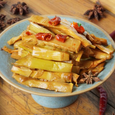 【商用】莫白头餐厅用10斤批发卤笋尖凉菜下饭菜脆笋即食脆爽图3