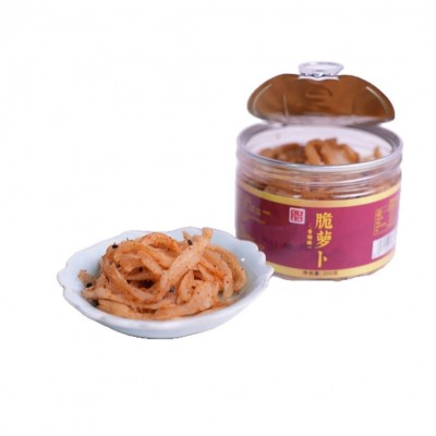 工厂直发萝卜干下饭菜农家自制辣脆开味酱菜咸菜瓶装酱下饭神器图5