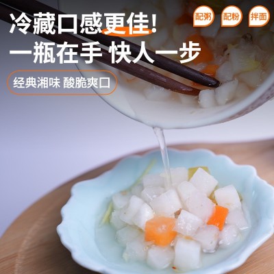 工厂直发泡椒萝卜脆嫩水晶萝卜爽口下饭菜腌条酸甜泡菜泡椒味图2