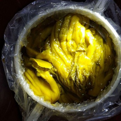 三农食品厂价批发老坛泡酸菜 餐馆酒店50kg/件 加上盐水120斤