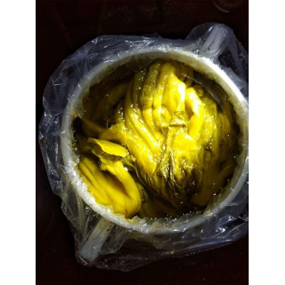 三农食品厂价批发老坛泡酸菜 餐馆酒店50kg/件 加上盐水120斤图2