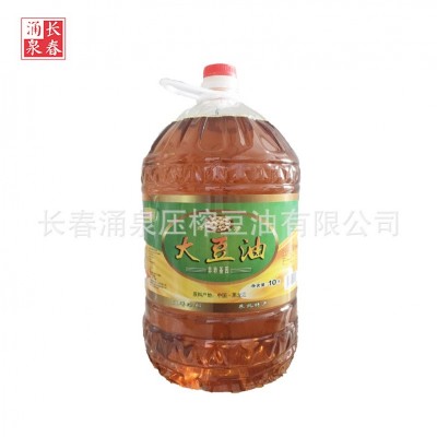 吉桂坊食用油东北大豆油桶装三级大豆油10升图2