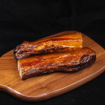 湖南腊肉偏肥腊肉5斤装现货农家柴火烟熏腌肉咸肉非四川贵州腊味图3