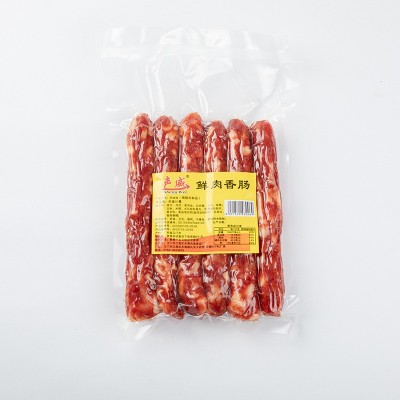 250g广味鲜肉腊肠 广东特产腌制腊味肉制品 煲仔蒸饭香肠广式腊肠图5