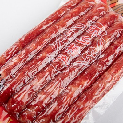 农家风味烟熏腊肠 广式风味腊肠小袋装批发 广东特产猪肉肠1斤装图3