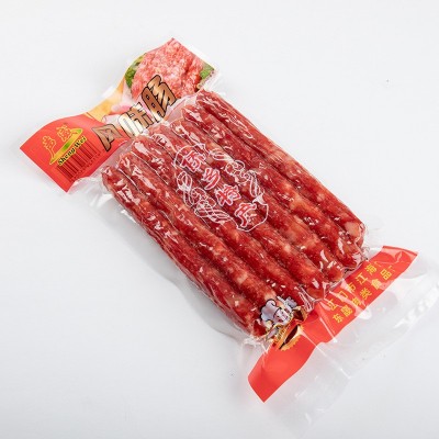 农家风味烟熏腊肠 广式风味腊肠小袋装批发 广东特产猪肉肠1斤装图4