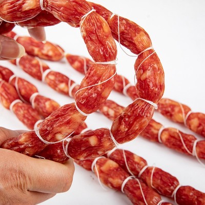 定制广东特产猪肉枣肠 农家休闲腊肉肠食品箱装 广式风味鲜肉腊肠图3