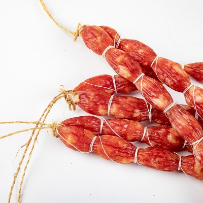 定制广东特产猪肉枣肠 农家休闲腊肉肠食品箱装 广式风味鲜肉腊肠图2