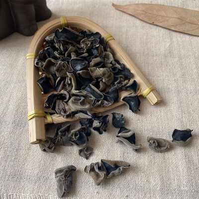 黑龙江木耳秋木耳小碗耳黑木耳无根1.8小木耳散装批发 黑木耳图3