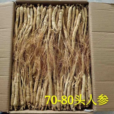 生晒参 白参 东北人参 长白山人参 园参 全须 500g 高丽参图2