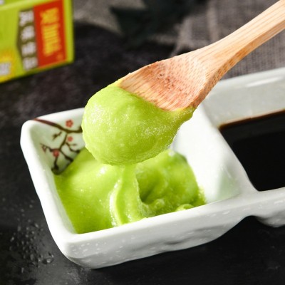 青芥辣43g/支 芥末酱 辣根软管芥末膏料理寿司调料三文鱼蘸料批零图4