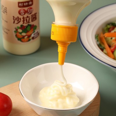 沙拉酱瓶装凉拌果蔬酱拌料寿司番茄沙司三明治酱料挤压瓶批零代发图3