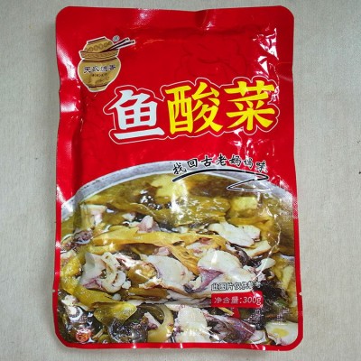 坛香鱼酸菜湖南特产厂家直销坛香酸菜天农流香2500g咸菜图4