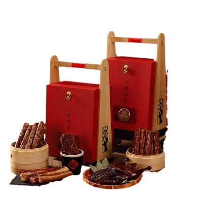 名门匠师川味腊味礼盒腊肉年货礼盒春节大礼包过年礼品团购批发图4