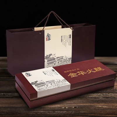 两头乌金华火腿年货礼盒送礼高端商务礼盒端午送礼品地方名特产图3