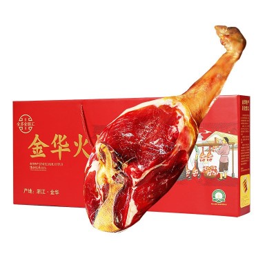金华火腿厂家直销火腿整腿礼盒5斤6斤浙江特产年货礼盒过节送礼图4