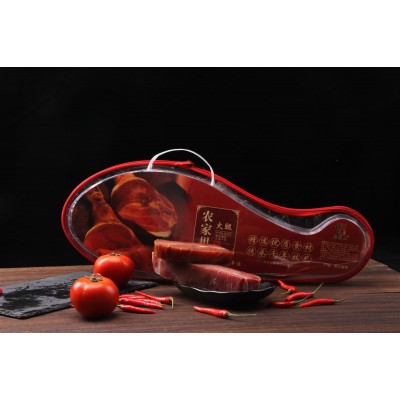 正宗金华火腿礼盒装工厂直营年货土特产腌腊制品手腊肉批发图5