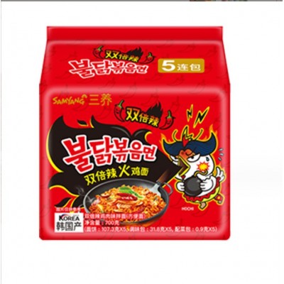三养火鸡面超辣鸡肉拌面奶油芝士火鸡面速食方便面批发韩国进口图5