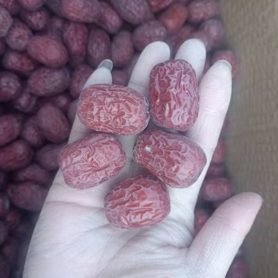 新枣新疆若羌一级未清洗吊干灰枣零食原生态新疆特产红枣5斤包邮图3