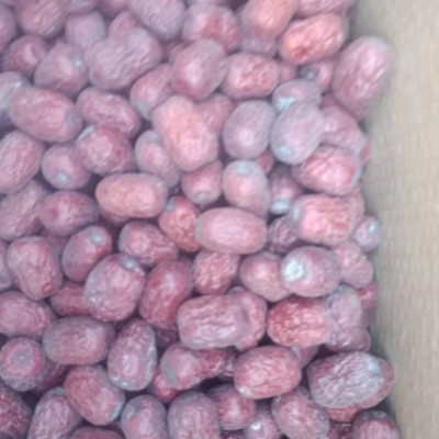 新枣新疆若羌一级未清洗吊干灰枣零食原生态新疆特产红枣5斤包邮