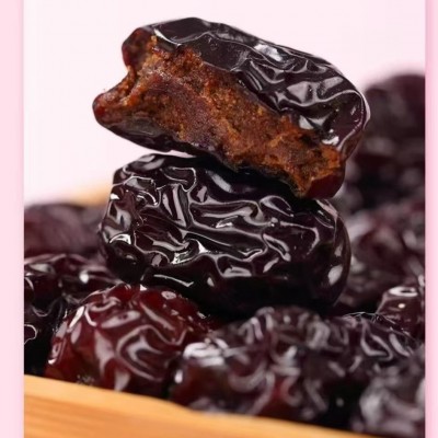 三蒸三晒红枣新疆特产若羌大枣无添加灰枣独立包装现货批发图2