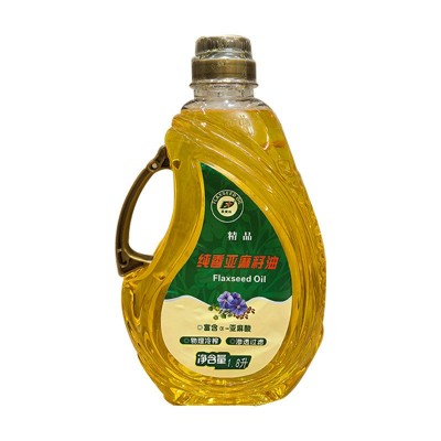 厂家批发一级亚麻籽油1.8L