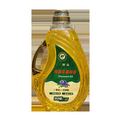 厂家批发一级亚麻籽油1.8L图5