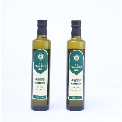 亚麻籽油500ML冷榨一级黄金产地礼盒装源头工厂图2